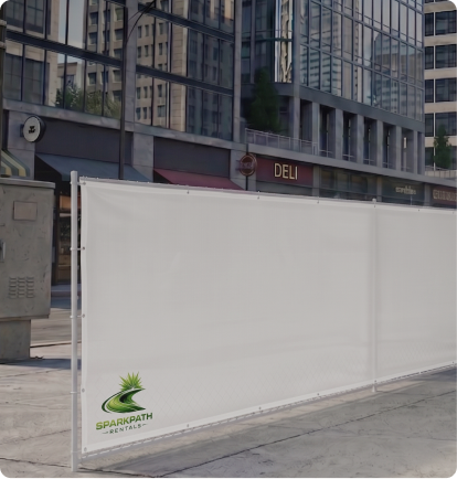 Temporary fencing panels